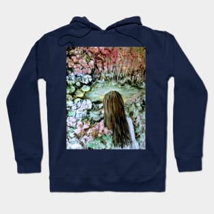 Girl by the Pond - 3 Hoodie